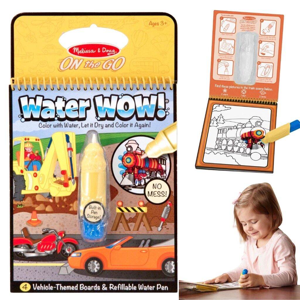 Melissa & Doug Water Wow Activity Book - Alphabet