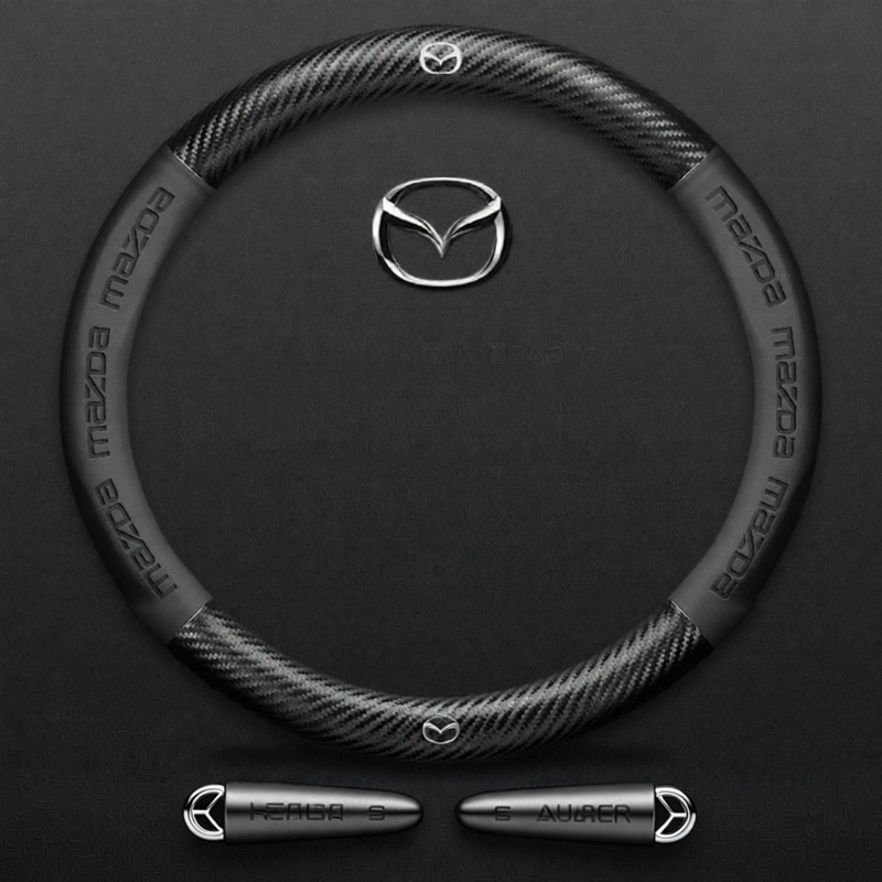 XINGUANGLIANG | Universal for Mazda Steering Wheel Cover ราคา 248 บาท*ส่งฟรี