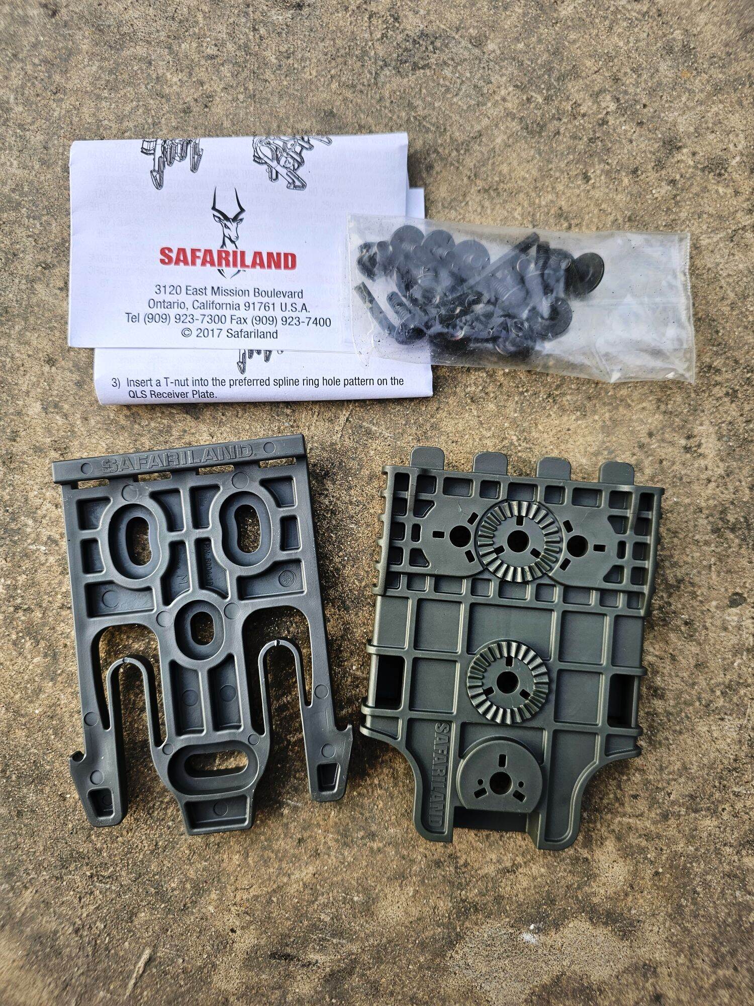 Safariland Quick Locking System Kit QLS ( Black )