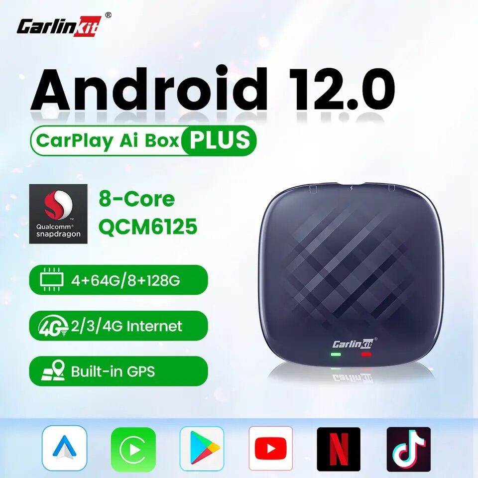 [พร้อมส่งจากไทย 🇹🇭] [ประกัน 1 ปีเต็ม] Carlinkit T Box Plus 4+64G ...