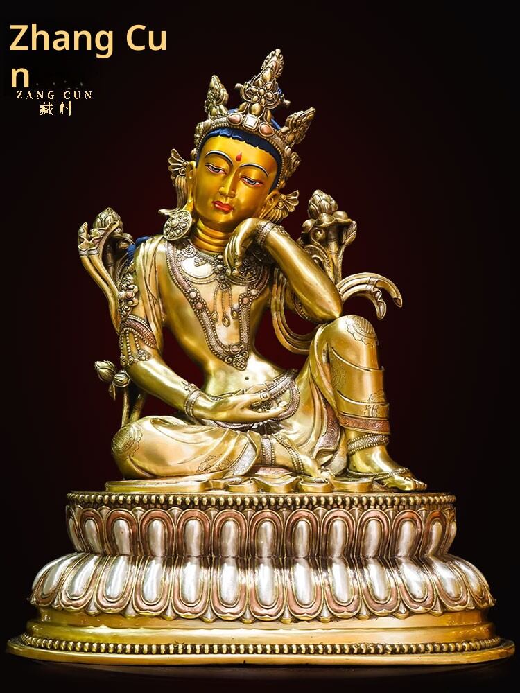 [ZANGCUN | Silver-Gilded Copper Tibetan Style Decorative Statue,ZANGCUN | Silver-Gilded Copper Tibetan Style Decorative Statue,] ราคา 1,549,252 บาท*ส่งฟรี