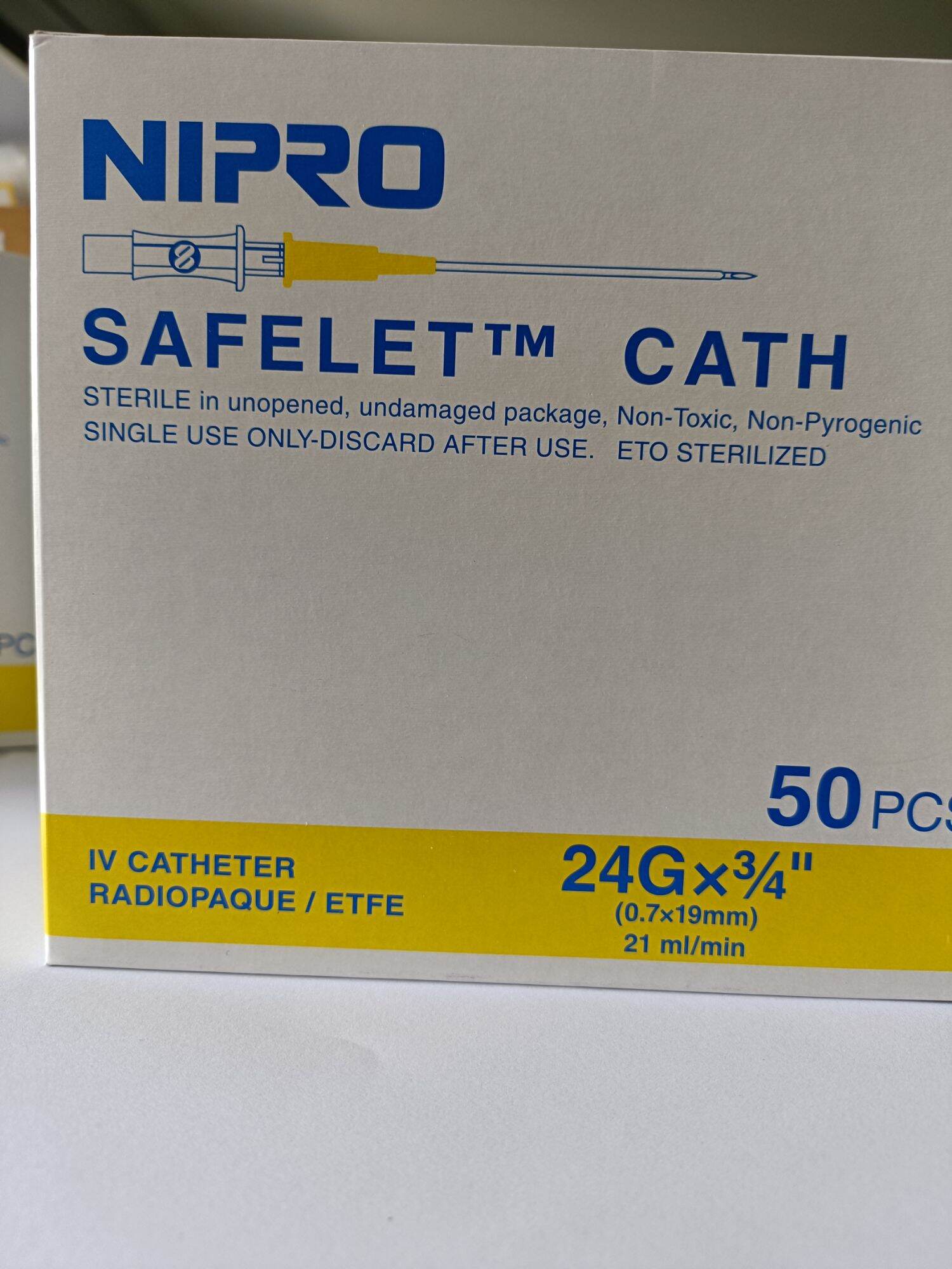 Nipro IV Catheter Radiopaque/ETFE เอสดับเบิ้ลยูแอนด์เจเจ ThaiPick