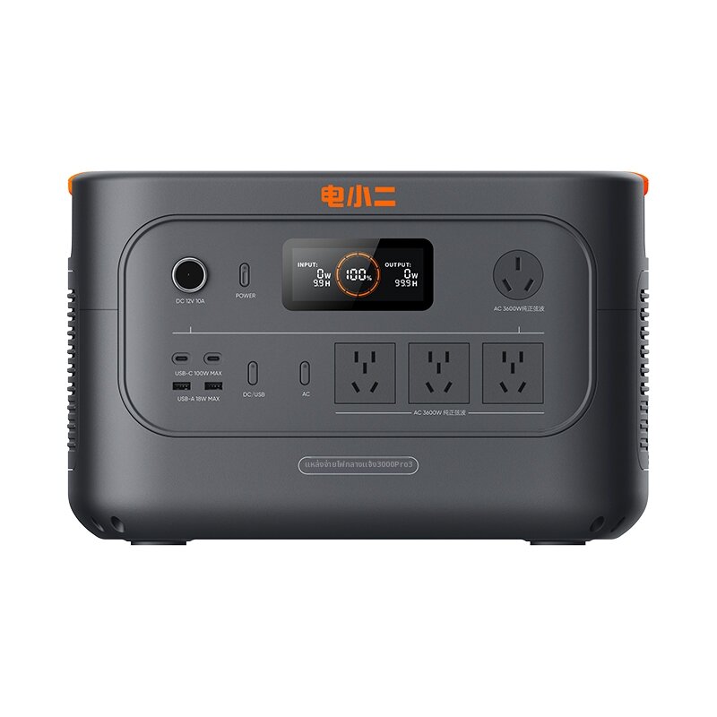 อุปกรณ์แต่งสวนและกลางแจ้ง Jackery แหล่งจ่ายไฟภายนอกแบบพกพากำลังสูง 3kWh ราคา 69,498 บาท*ส่งฟรี