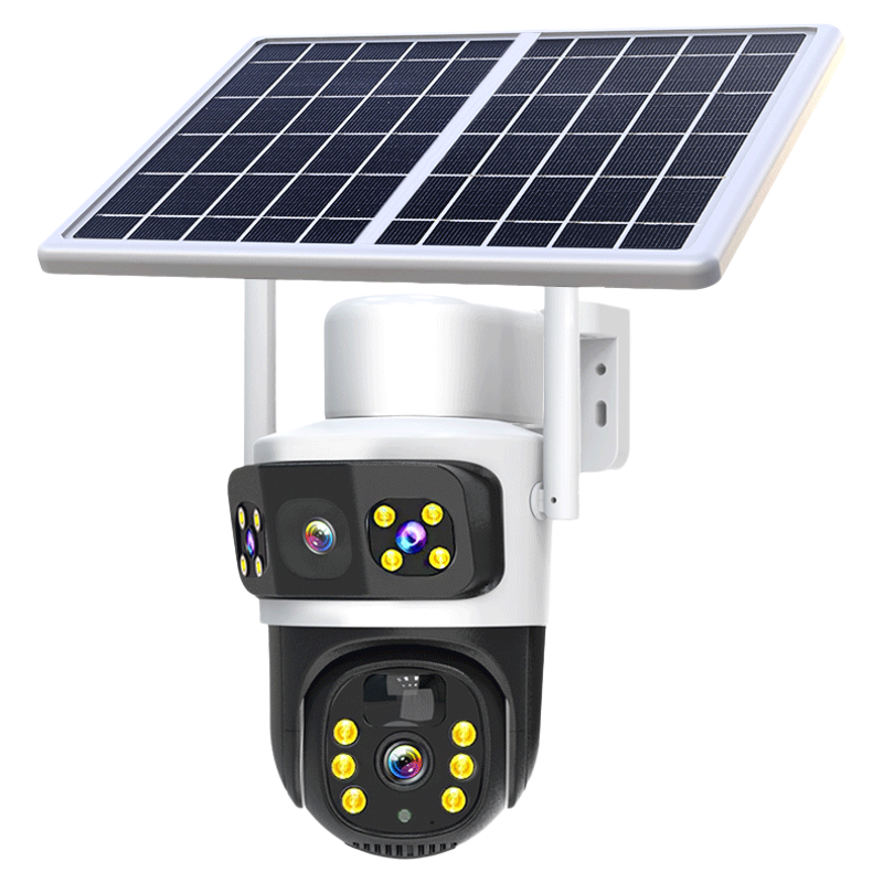 MARYSPEED | Solar 360 Degree Panoramic No Blind Spot Remote Control Outdoor High Definition Night Vision Camera ราคา 1,120 บาท*ส่งฟรี
