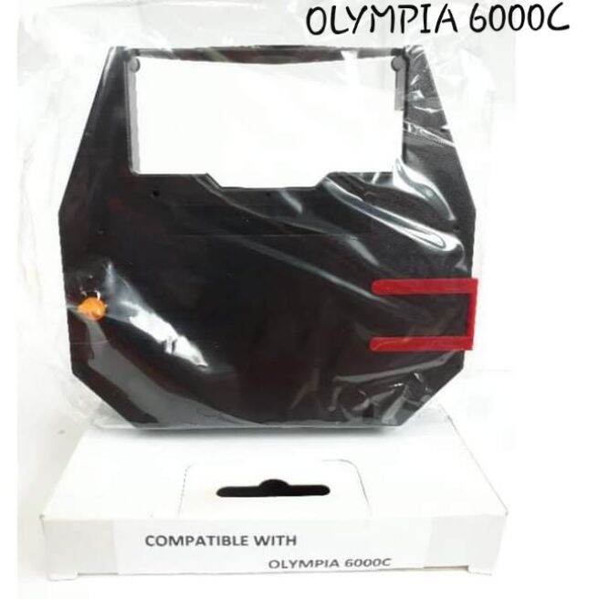 Olympia 6000c carbon ribbon for Olympia typo used for Carrera de luxe MD, classic, classic MD, compact 5, compact 5 DM ราคา 179 บาท*ส่งฟรี