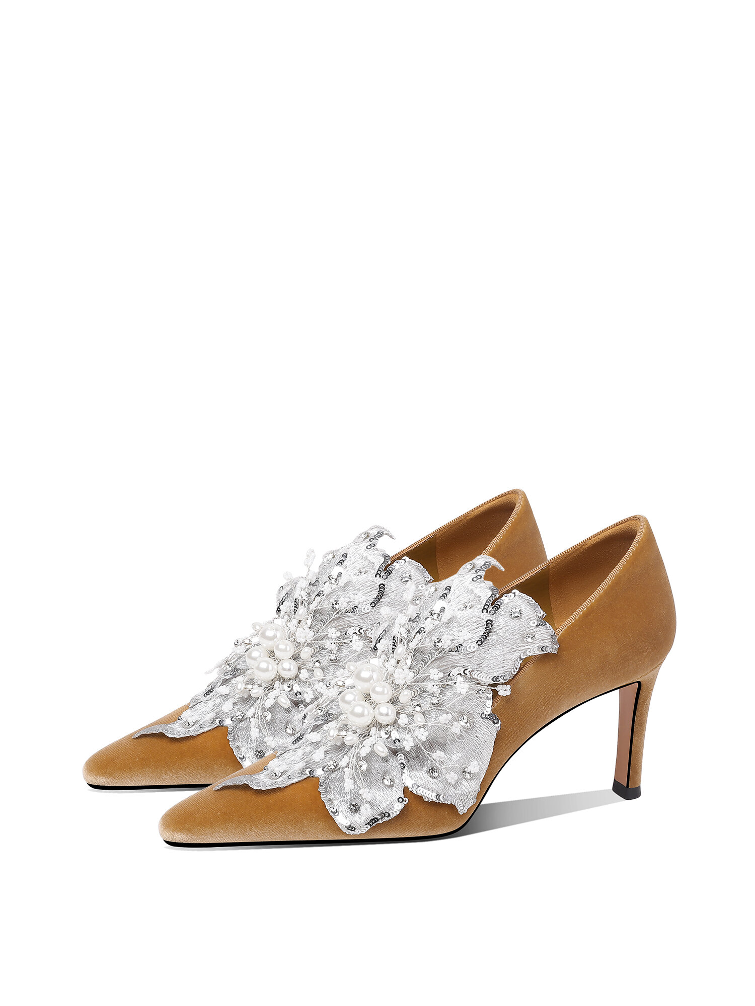 HOOV | Unique Design Party High Heels Pointed Toe ราคา 8,130 บาท*ส่งฟรี