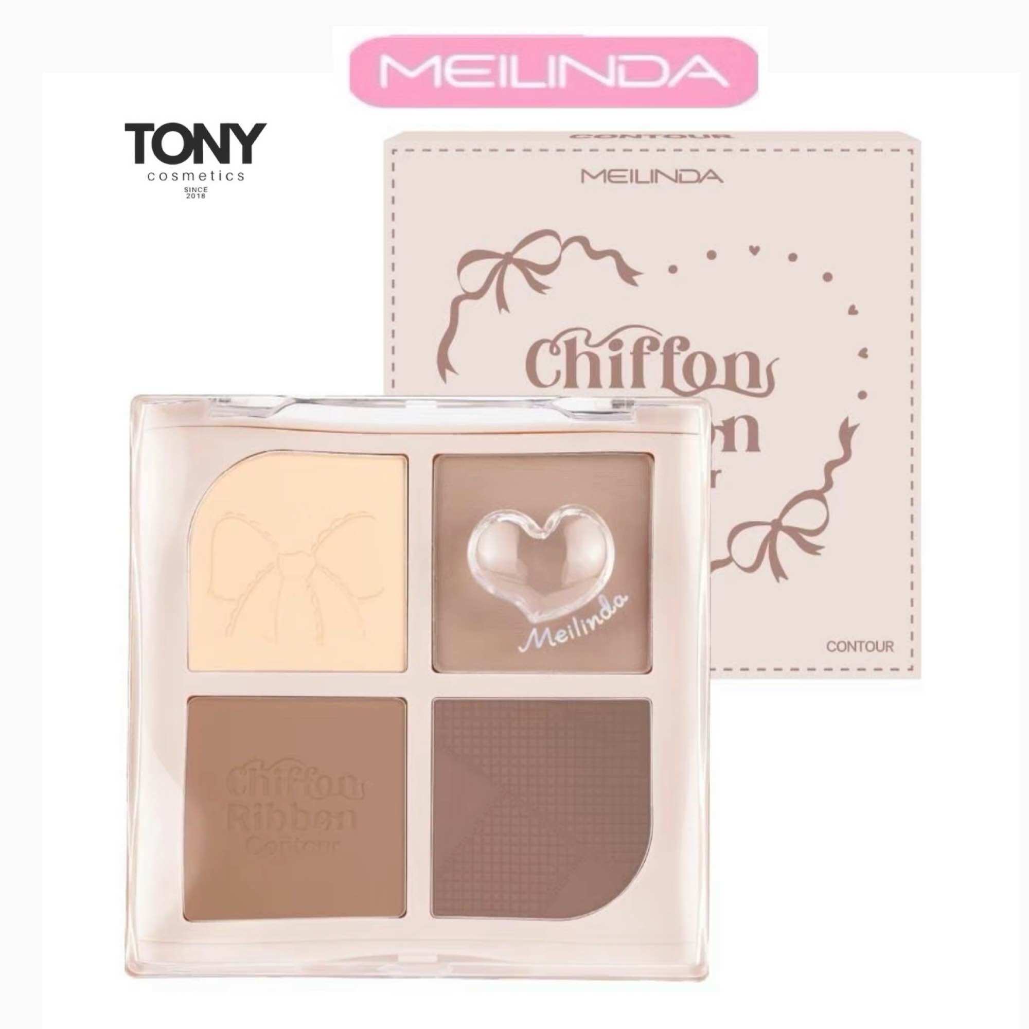 Meilinda Chiffon Ribbon Contour Meilinda Chiffon Ribbon Contour Mc(Shading/Contour) Mc5107 ราคา 199 บาท*ส่งฟรี