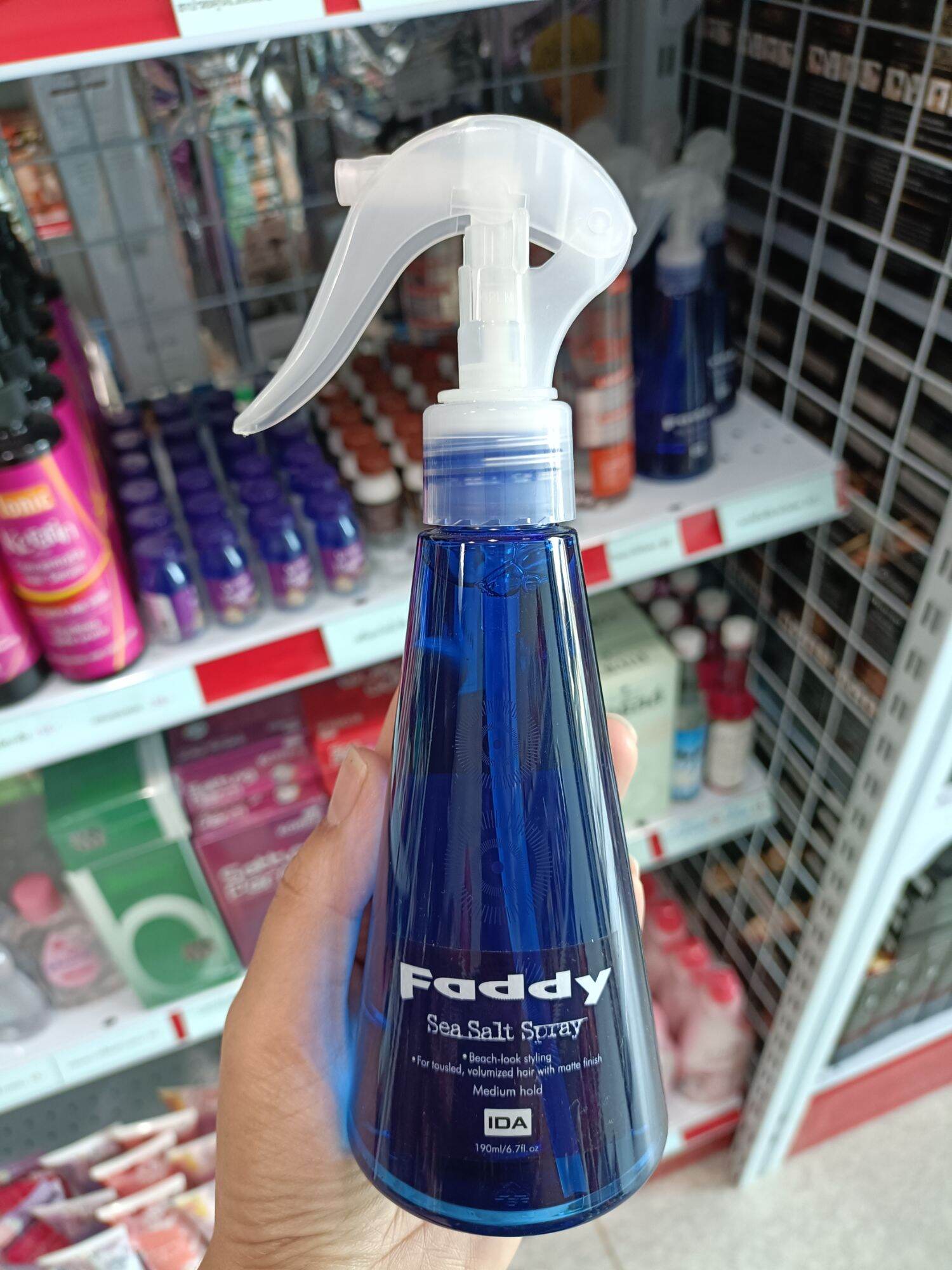 Faddy Sea Salt Spray, Sea Salt Water Spray, Lifts the Ends of the Hair, 190 Ml. ราคา 219 บาท*ส่งฟรี