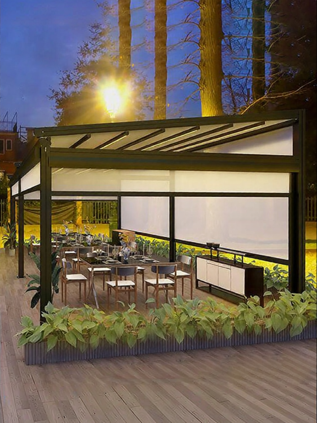 ST MIRREN | Electric Outdoor Aluminum Pavilion ราคา 511,509 บาท*ส่งฟรี