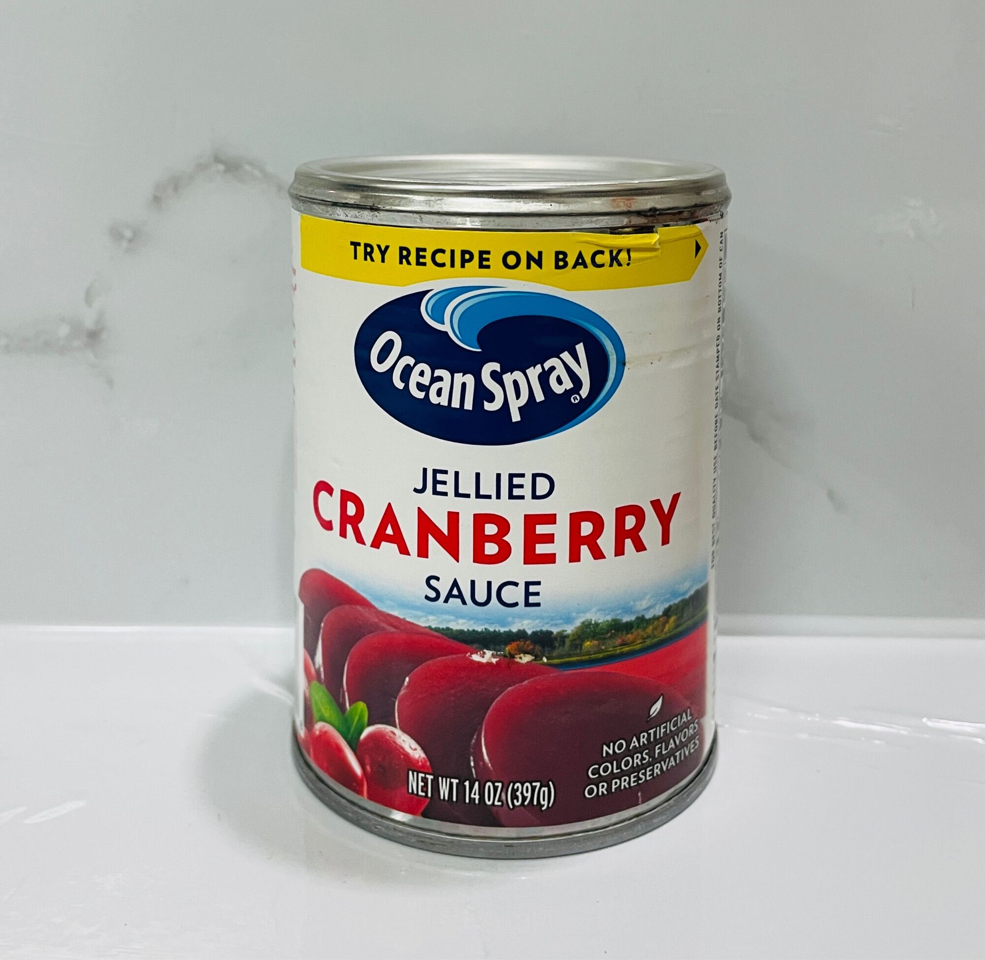 🇺🇸 Ocean Spray Jellied Creanberry Sauce 397g ซอสแครนเบอร์รี่