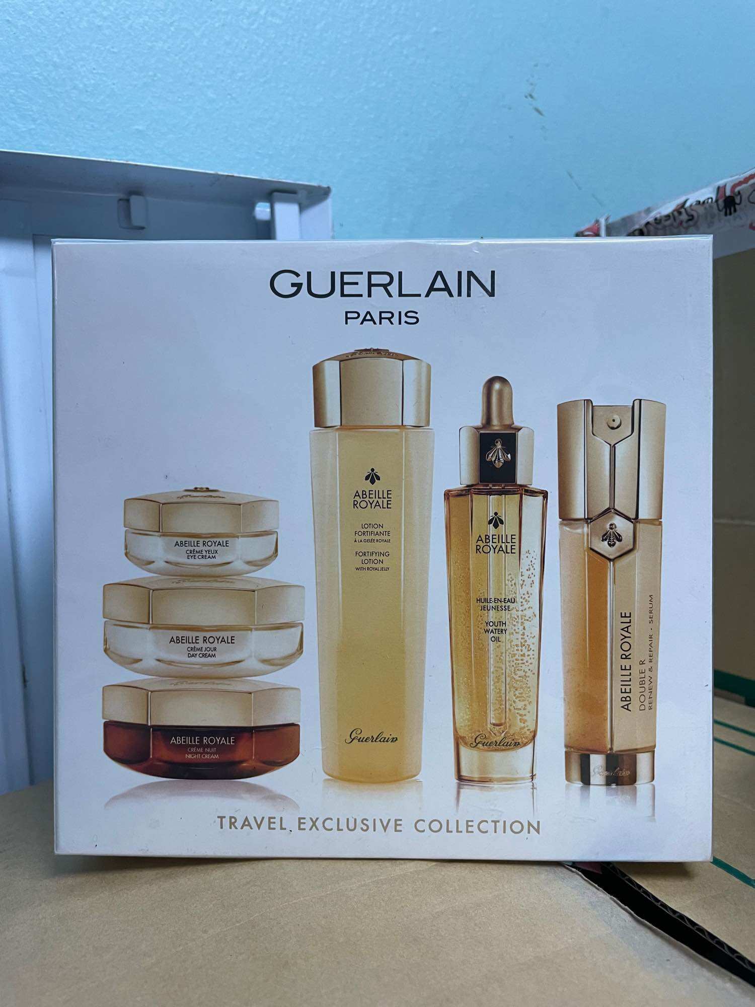 บำรุงผิวที่ดีที่สุดจากเกอร์แรง 6 ชิ้น ขนาดไซค์ปกติ Guerain Abeille Royale Pentalogy Set+SERUM ราคา 4,190 บาท*ส่งฟรี