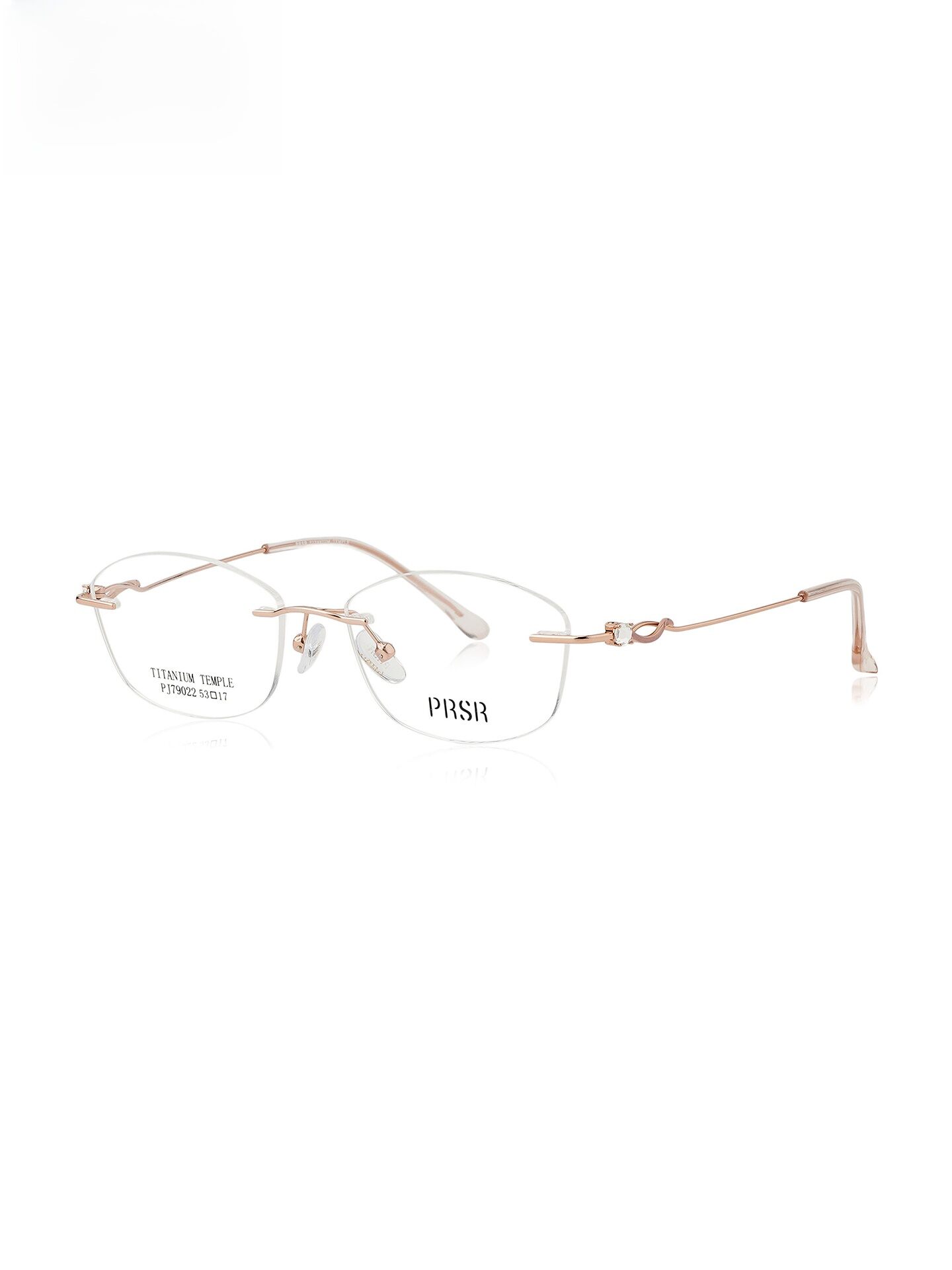[Prsr | Face Slimming Frameless Lightweight Titan Glasses Decorated with Rhinestones,Prsr | Face Slimming Frameless Lightweight Titan Glasses Decorated with Rhinestones,] ราคา 3,550 บาท*ส่งฟรี