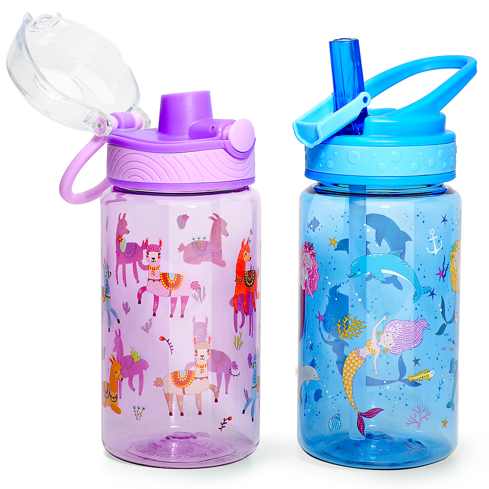 Reduce 14oz Plastic Hydrate Tritan Kids Water Bottle with Straw Lid Berry  Sweet 1 ct