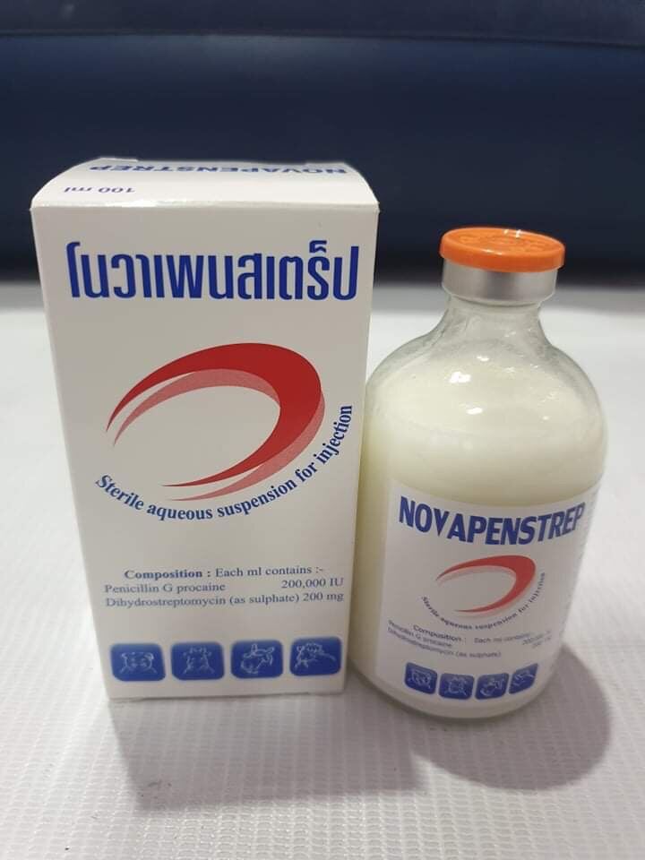 ฆ่าเชื้อลัมปีสกิน โนวาเพนสเตร็ป 100 ml