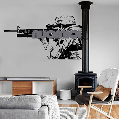 Call of Duty Sniper Vinyl Wall Art Decal