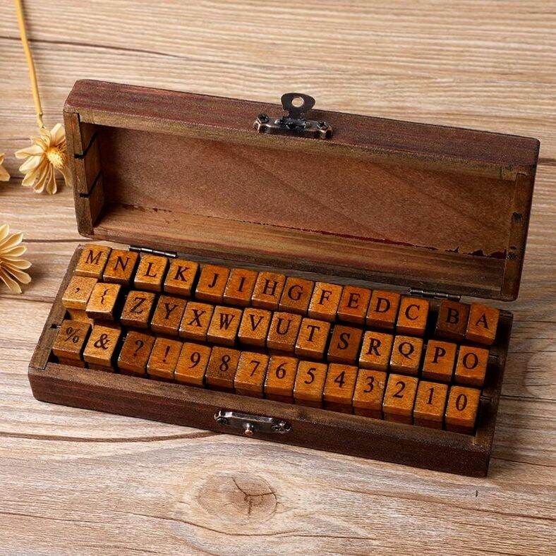 ตรายางตัวอักษรภาษาอังกฤษ ตัวปั๊ม ตราปั๊ม Alphabet Rubber Stamp