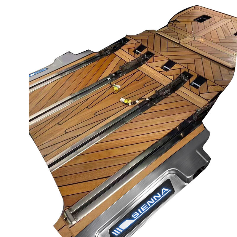 CAIFANG | Interior Walnut Wood Floor Mats for Toyota Sienna & GRV ราคา 24,189 บาท*ส่งฟรี