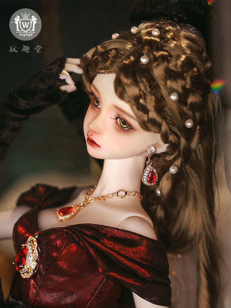 ตุ๊กตาน่ารัก ของเล่นเด็ก JOYBJD Bjd สไตล์วินเทจที่สง่างาม อ่อนไหวได้สูง ราคา 4,253 บาท*ส่งฟรี