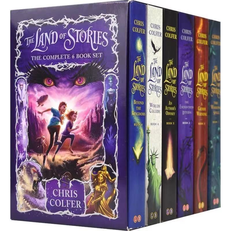 The Land of Stories The Complete 6 Book Set by Chris Colfer Ages 9