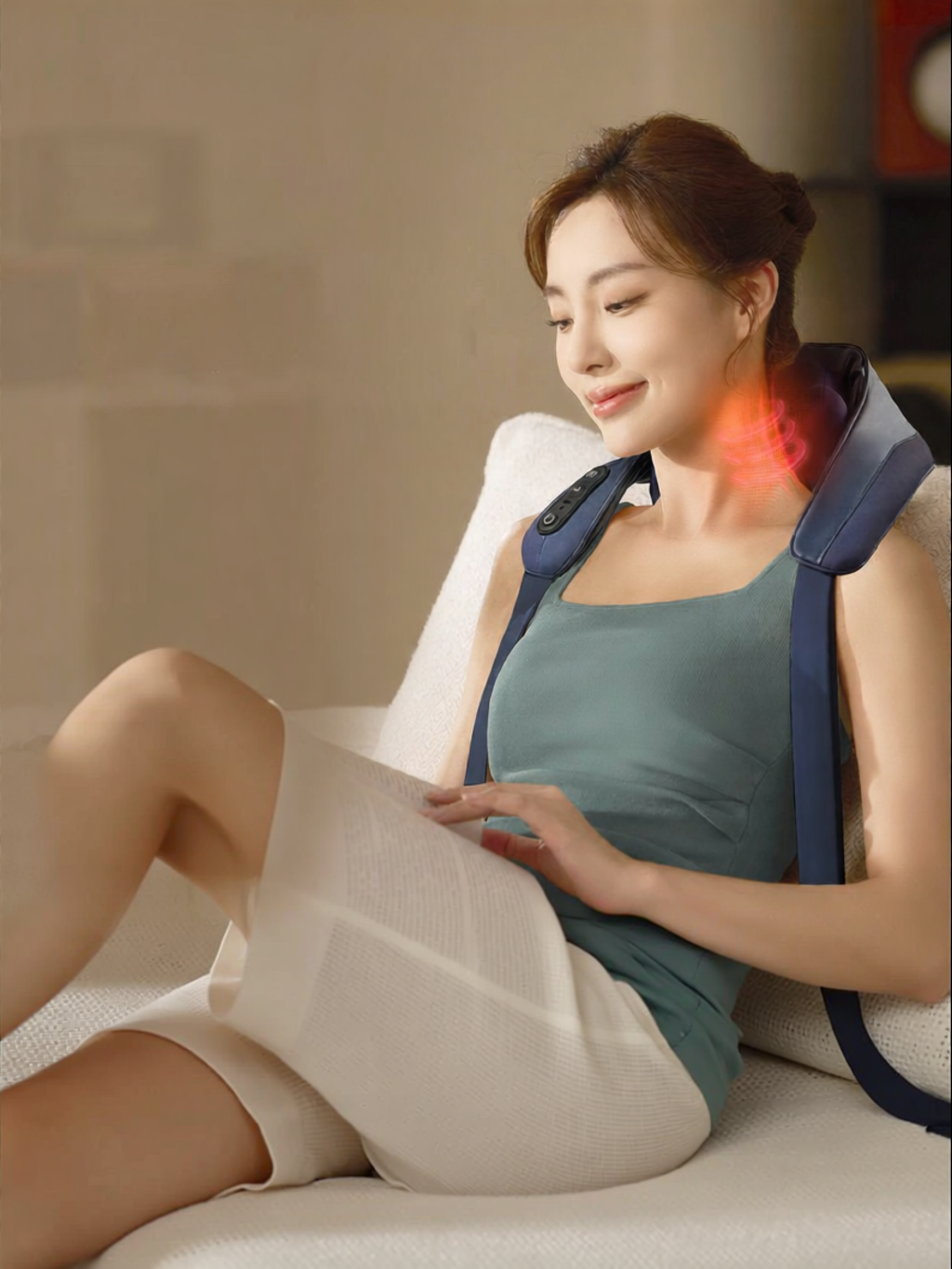 Philips | Neck and Shoulder Massager Portable Design for Men and Women ราคา 6,624 บาท*ส่งฟรี