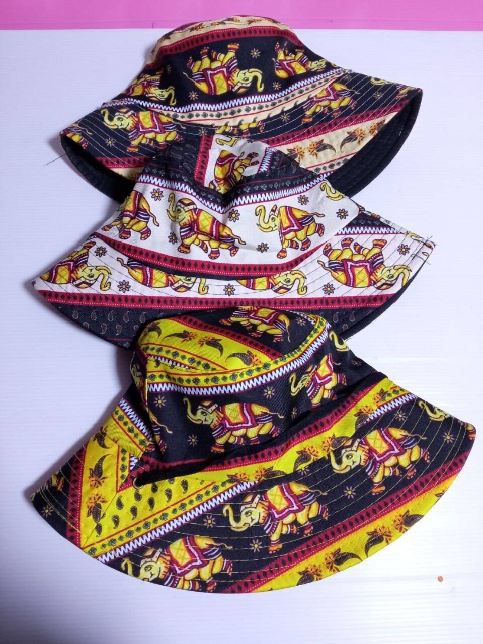 Single-Sided Buda Hat with a Drawstring. ราคา 79 บาท*ส่งฟรี