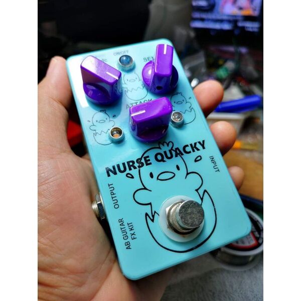 DIY Quack guitar effect pedal cloned เอฟเฟกต์ กีต้าร์ เสียงวาว AB Diy