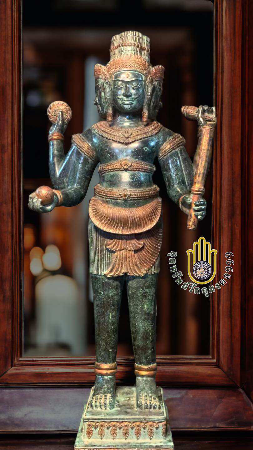 พรหมเทพ3ตา 4กรองค์ใหญ่128cm50นิ้ว”50กิโล ทองเหลือง/เหมาะจัดตั้งที่กิจการเสริมความมั่งคั่งร่ำรวยมีบารมี (ลดบูชาองค์เทพเทวรูปเลือกเจ้าของ) ราคา 79,000 บาท*ส่งฟรี