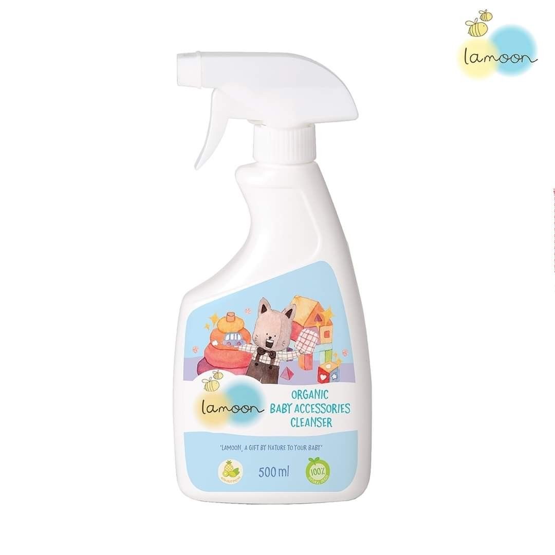 [พร้อมส่ง]​ Lamoon Baby Accesories Cleanser สเปรย์ทำความสะอาดของใช้เด็ก
