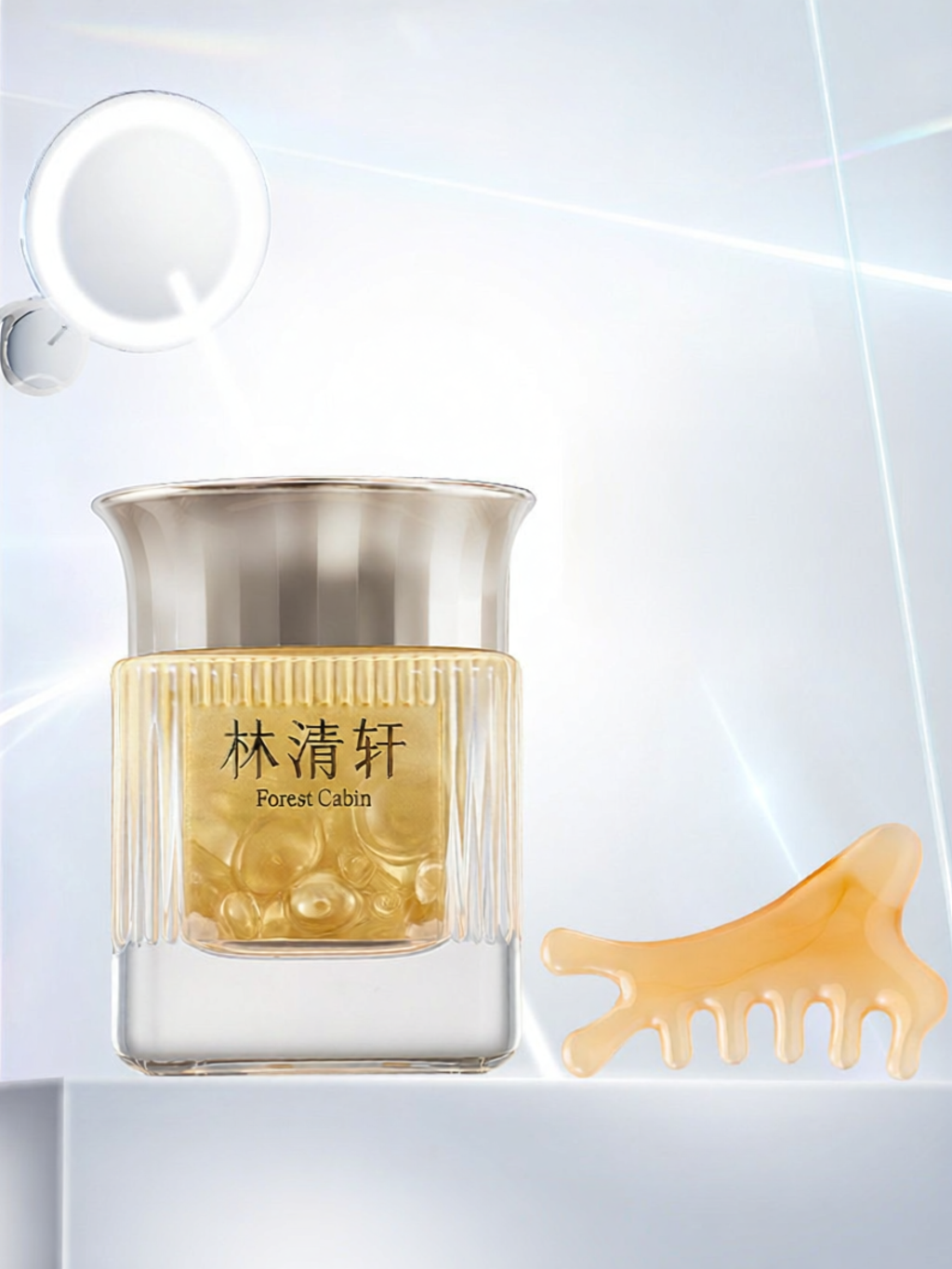 เซรั่มบำรุงผิวหน้า เอสเซนส์สูตรเข้มข้น Forest Cabin Anti-Wrinkle & Moisturizing Capsule Essence Oil