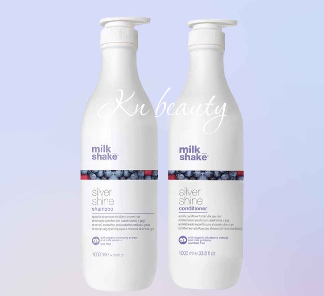 ขนาดใหญ่ 1000 ml Milk shake Silver Shine Shampoo Conditioner แชมพู ครีมนวด ฉลากไทย (มี 3 ตัวเลือก) ราคา 1,680 บาท*ส่งฟรี