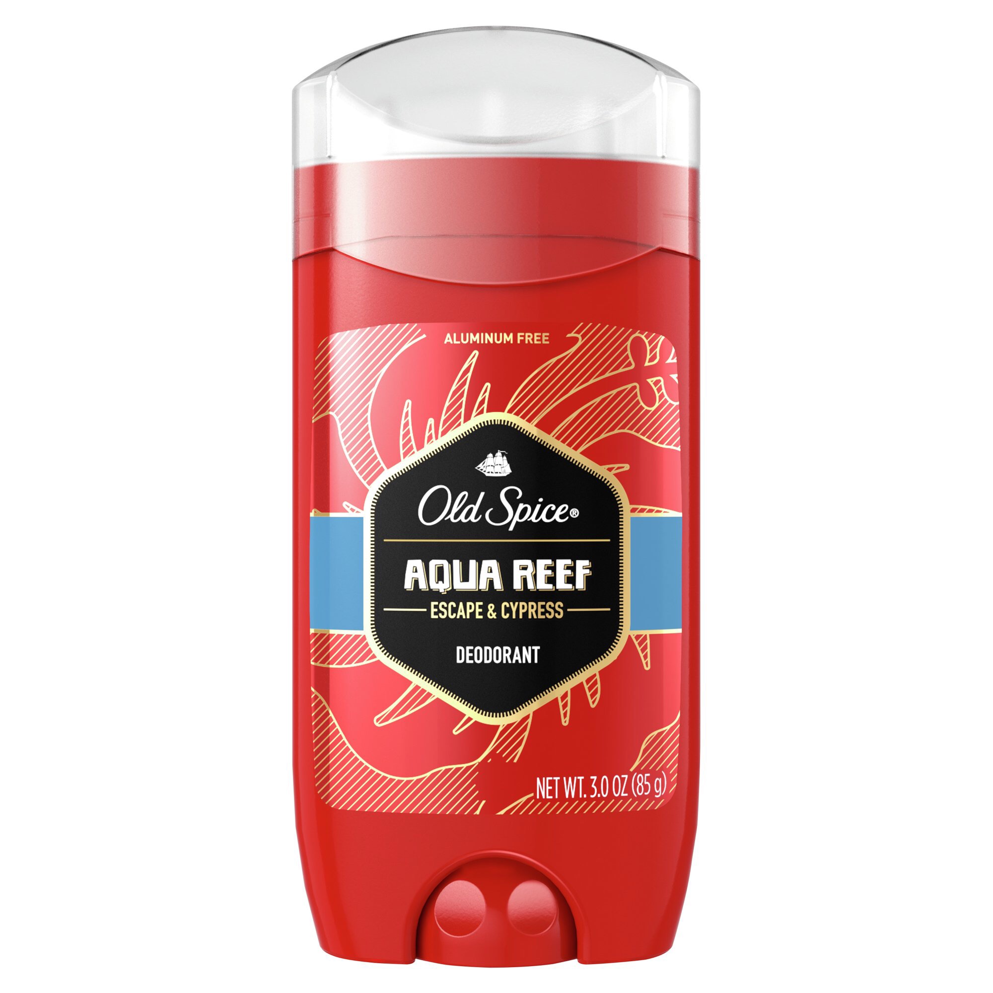 Old Spice Red Zone Aqua Reef Scent Deodorant for Men 85 g