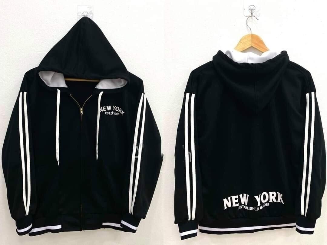 เสื้อแขนยาวมีฮู้ด NEW YORK