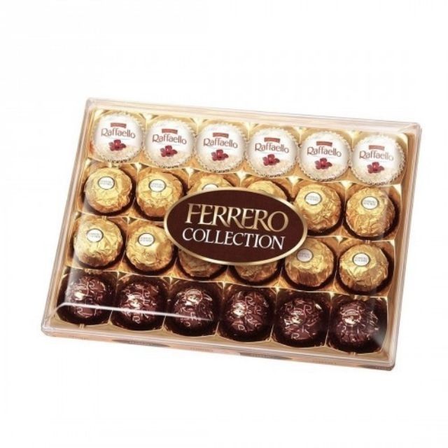 Ferrero​ Collection​ เฟอร์เรโร่คอลเล็คชั่น​ 24​ชิ้น​ 3รสชาติ