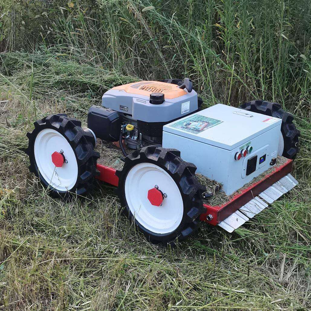 อุปกรณ์แต่งสวนและกลางแจ้ง ชุดดัดแปลงเครื่องตัดหญ้า 4WD แบบควบคุมระยะไกล ราคา 24,763 บาท*ส่งฟรี