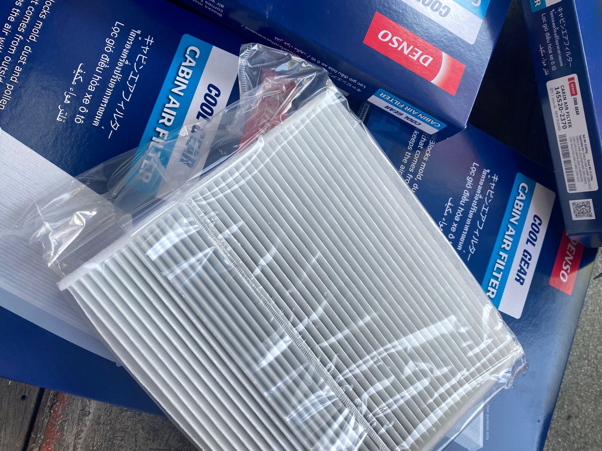 กรองแอร์ Denso แท้ mitsubishi triton pajerosports ปี2008-2014 ราคา 189 บาท*ส่งฟรี