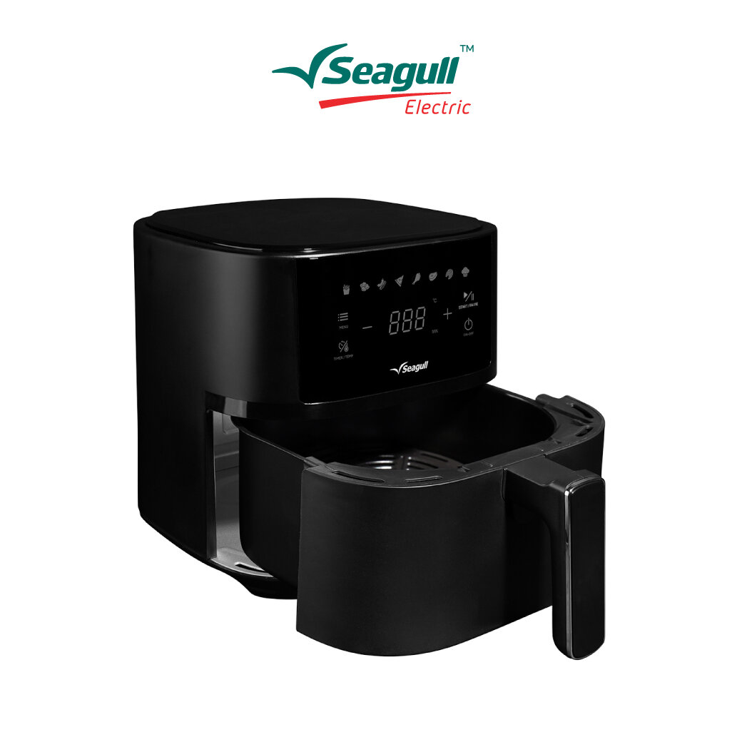 Seagull Electric หม้อทอดกรอบไร้น้ำมัน ดิจิตอล 3.8 ลิตร (สีดำ) ราคา 3,250 บาท*ส่งฟรี