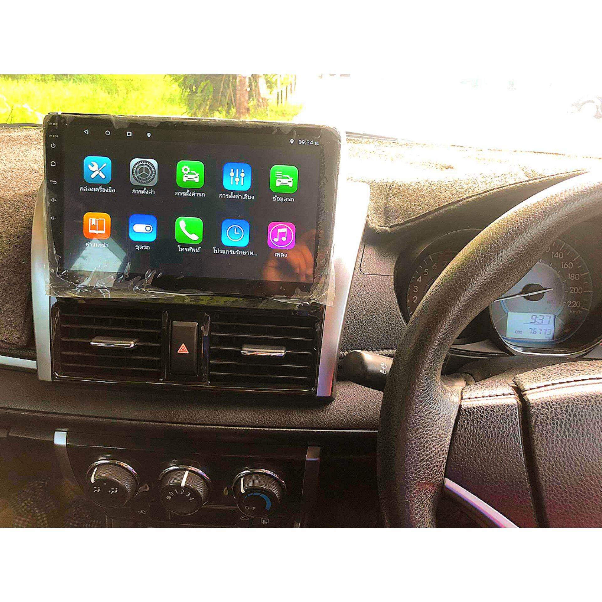 จอ10นิ้วตรงรุ่นVIOS/YARIS2013-2018แอนดรอยver13. แรม2/32. 4/32CARPLAY cpu1.3จอIPSHD usb.2 ช่อง มีGoogle map.YOUTUBE.รับประกัน6เดือน ในชุดประกอบด้วยหน้ากากปลั๊กตรงรุ่นtoyota พร้อมอุปกรณ์ *พิเศษแถมกล้องถอย* ราคา 2,900 บาท*ส่งฟรี
