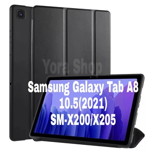 ภาพหน้าปกสินค้าYora Shop เคสฝาพับ Samsung Galaxy Tab A8 10.5 (2022) SM-X200/X205 Case For Samsung Galaxy Tab A8 2022 Tablet Cover for Samsung Tab A8 10.5 SM-X200/SM-X205 (2022) ที่เกี่ยวข้อง