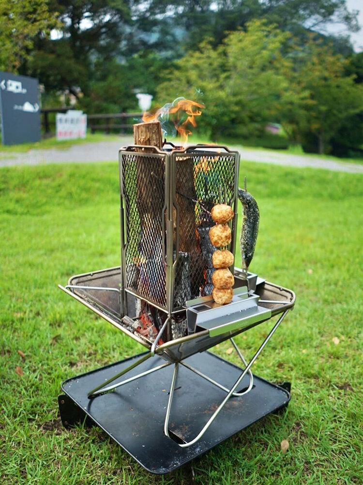 Snowpeak | Portable Camping Fire Pit Grill ราคา 11,207 บาท*ส่งฟรี