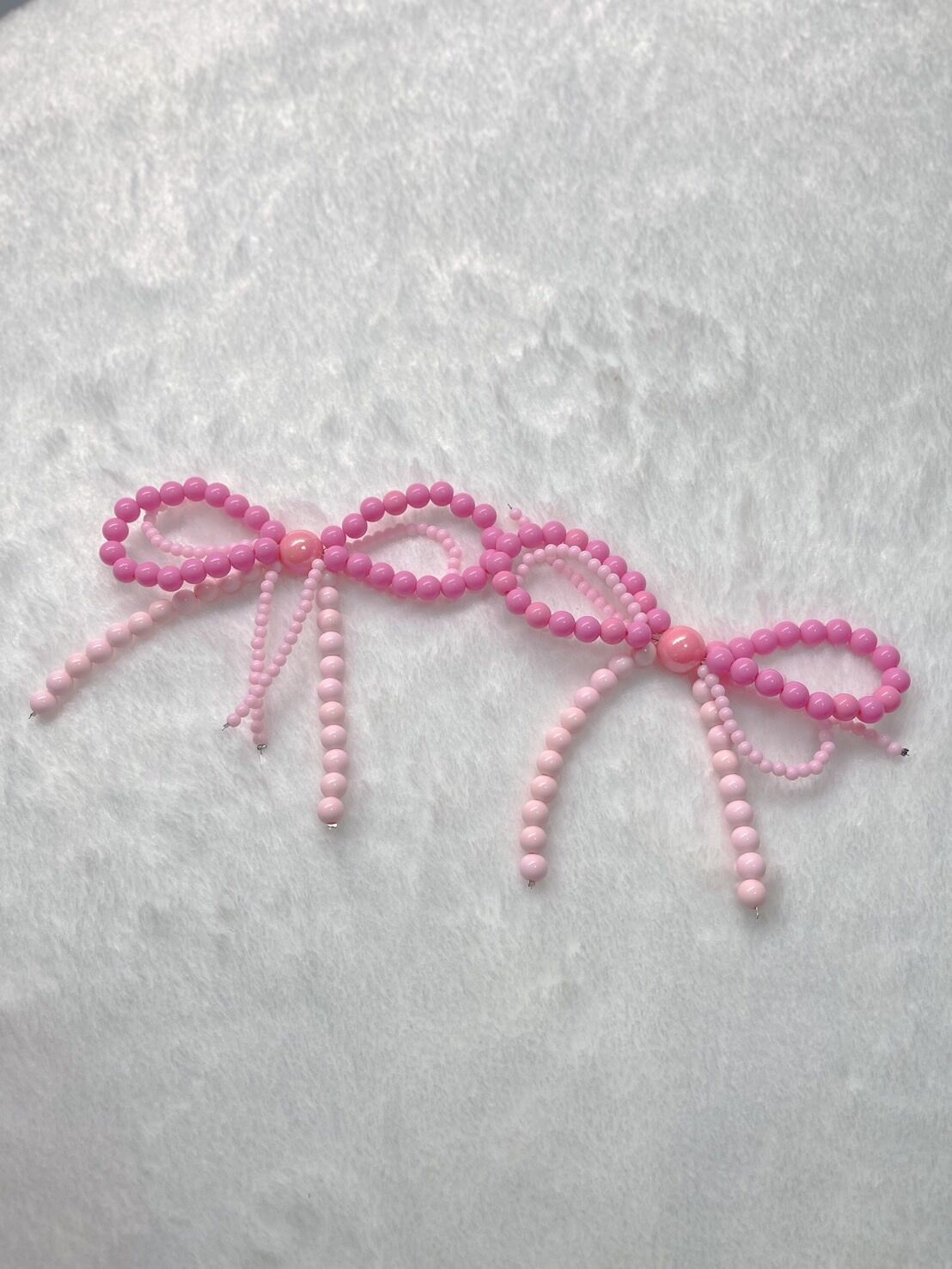 โบว์แต่งรองเท้าผ้าใบ โบว์ 2 เลเยอร์ - ยี่ห้อ Bead of Heaven ราคา 89 บาท*ส่งฟรี