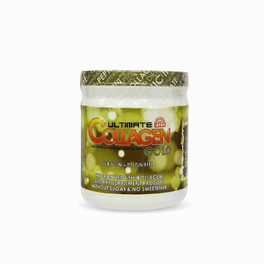 อัลติเมท คอลลาเจน โกลด์ (Ultimate Collagen Gold) 250กรัม 1 กระปุก คอลลาเจนบำรุงข้อเข่า ราคา 449 บาท*ส่งฟรี