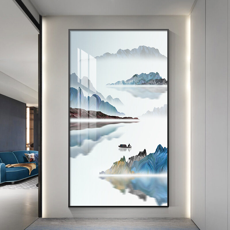 [XIANGTUYIN | Vertical Landscape Wall Art for Entryway,XIANGTUYIN | Vertical Landscape Wall Art for Entryway,] ราคา 4,102 บาท*ส่งฟรี