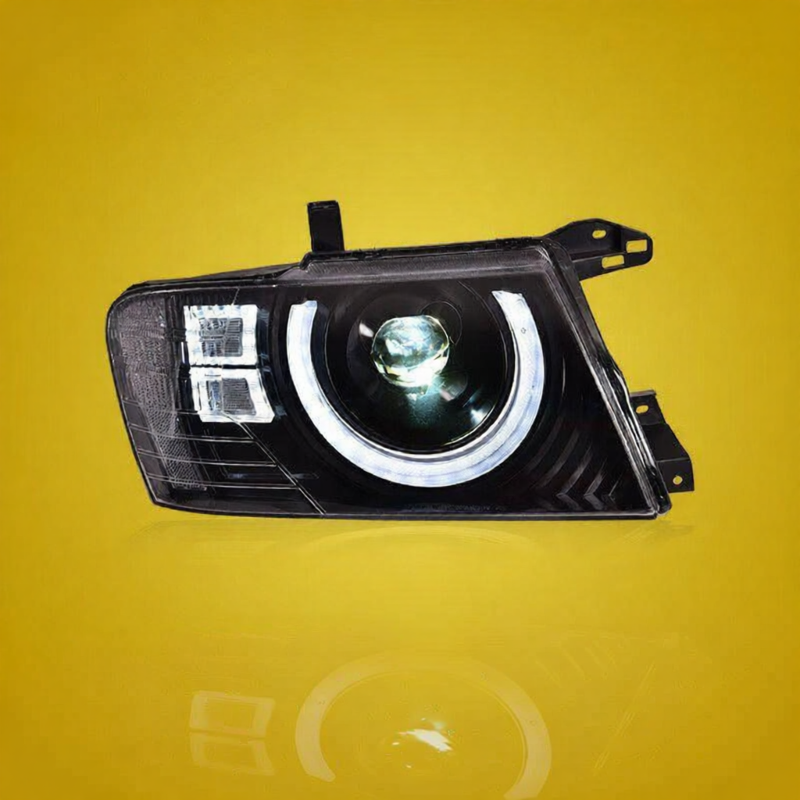 BONINGYU | Custom Mitsubishi Pajero LED Headlights with Daytime Running Light ราคา 21,570 บาท*ส่งฟรี
