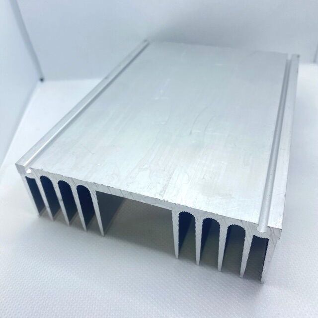 Heat Sink ฮีตซิ้งค์ รุ่นแผ่นร่องกลาง ความยาว 6นิ้ว (เลื่อนภาพเพื่อดูขนาด)