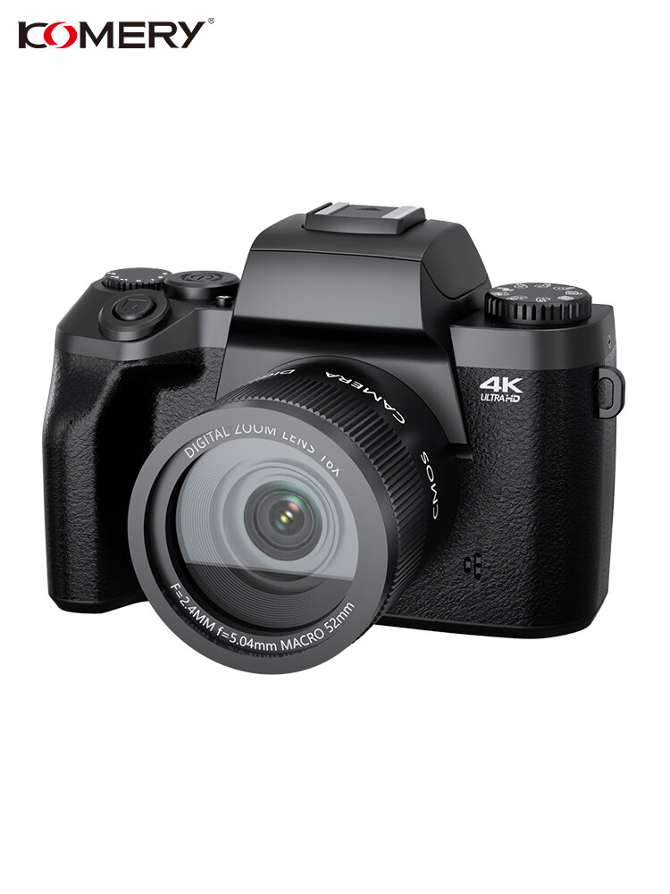 กล้องถ่ายรูป กล้องดิจิตอลมิลเลอร์เลส KOMERY โคเมอรี่ | กล้อง DSLR โฟกัสยาวความละเอียดสูง 64 ล้านพิกเซล