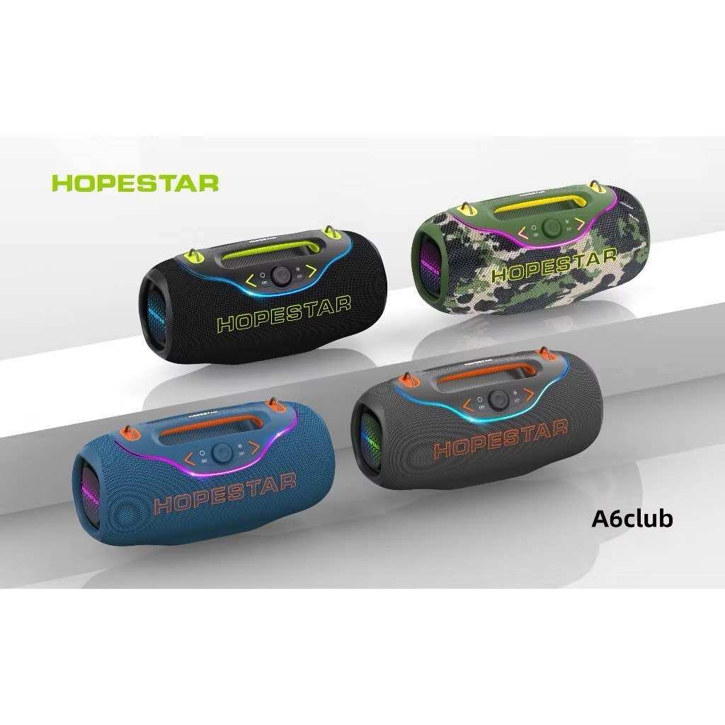SY Hopestar A6Club ลำโพงบลูทูธ 200วัตต์ พร้อมไมค์ลอย1อัน ลำโพง3ดอก มีไฟRGB ปรับเบส3โหมด ของแท้100% ราคา 3,899 บาท*ส่งฟรี