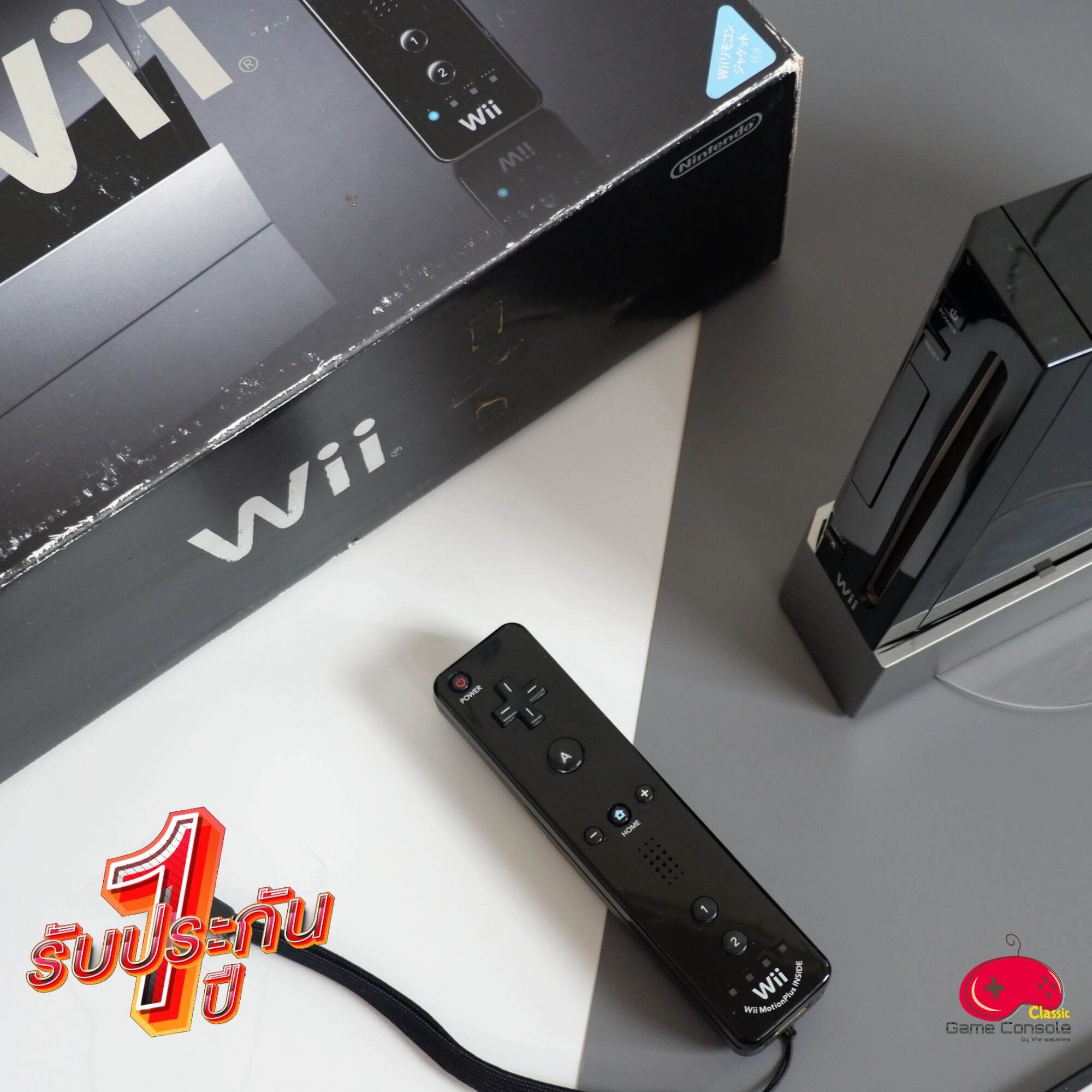 Nintendo Wii งานกล่อง พร้อมลงเกม มีเกมให้เลือก ราคา 2,650 บาท*ส่งฟรี