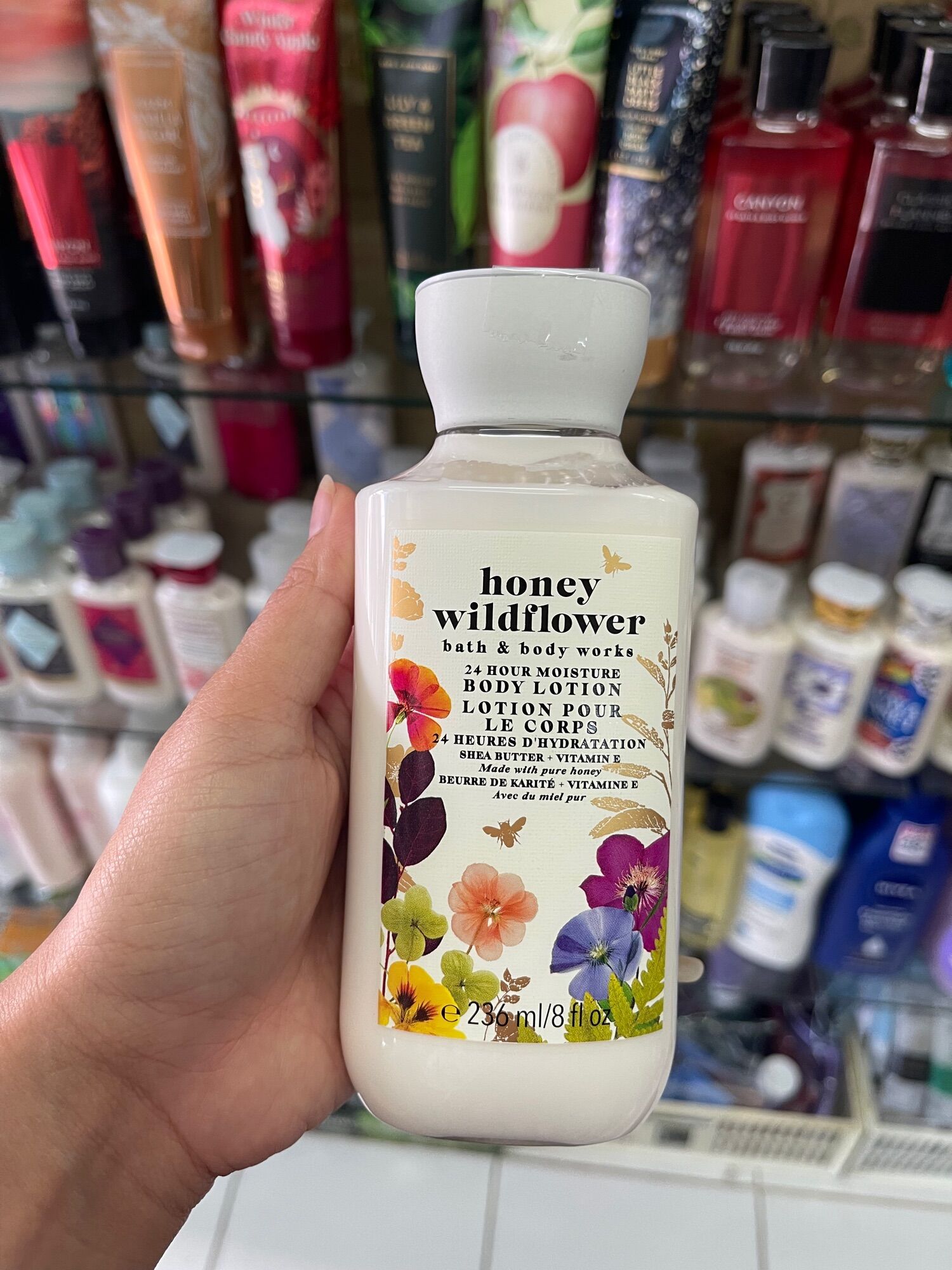 Bath and Body Works Honey Wildflower Body Lotion 236ml. ของแท้ Lazada