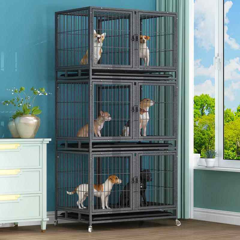 ZHENTAIYUAN | Multi-Layer Pet Cage Dog Kennel ราคา 5,492 บาท*ส่งฟรี