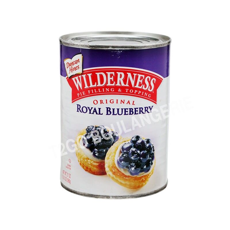 บลูเบอรี่กระป๋อง ตราวิลเดอร์เนส Wilderness Royal Blueberry 595 กรัม